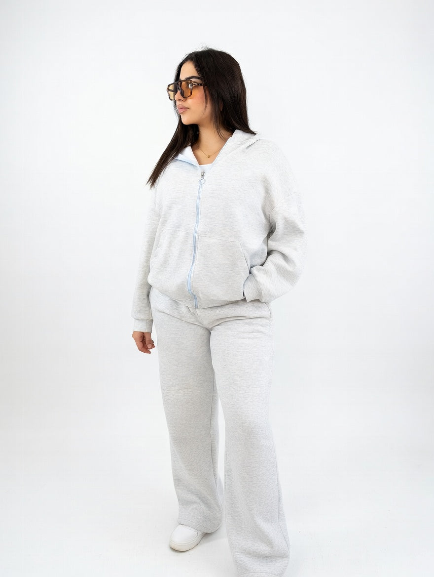 Ensemble Co-ord Lounge Gris Clair