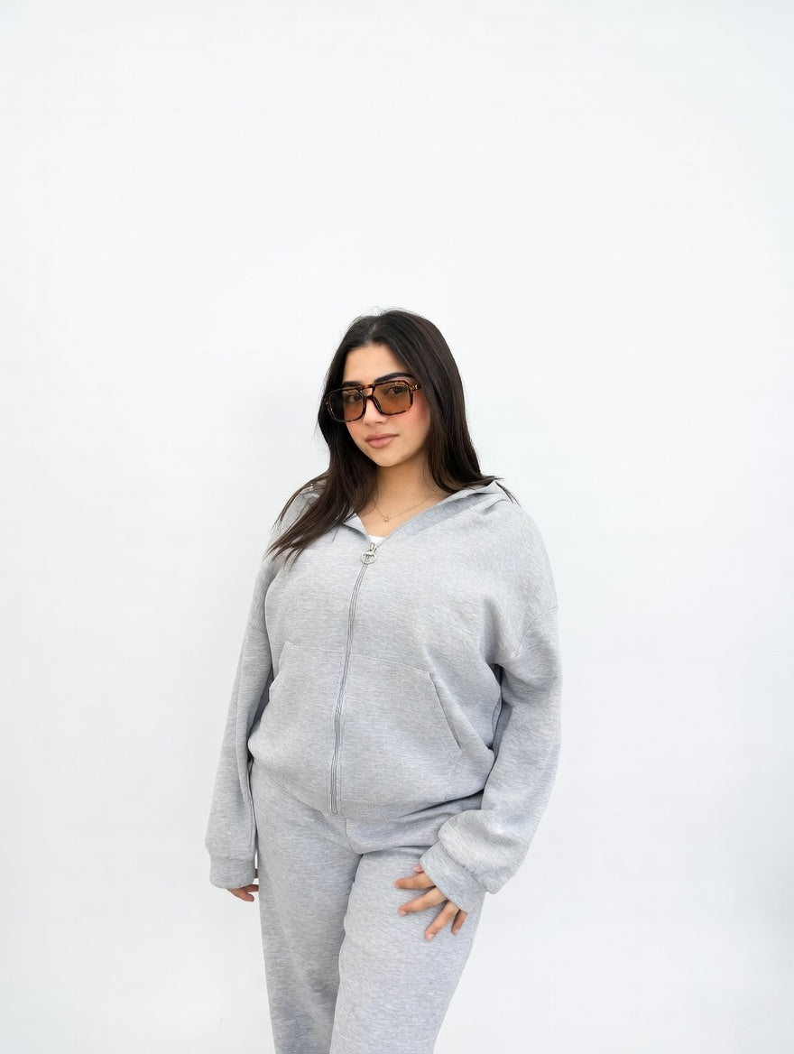 Ensemble Co-ord Lounge Gris Foncé