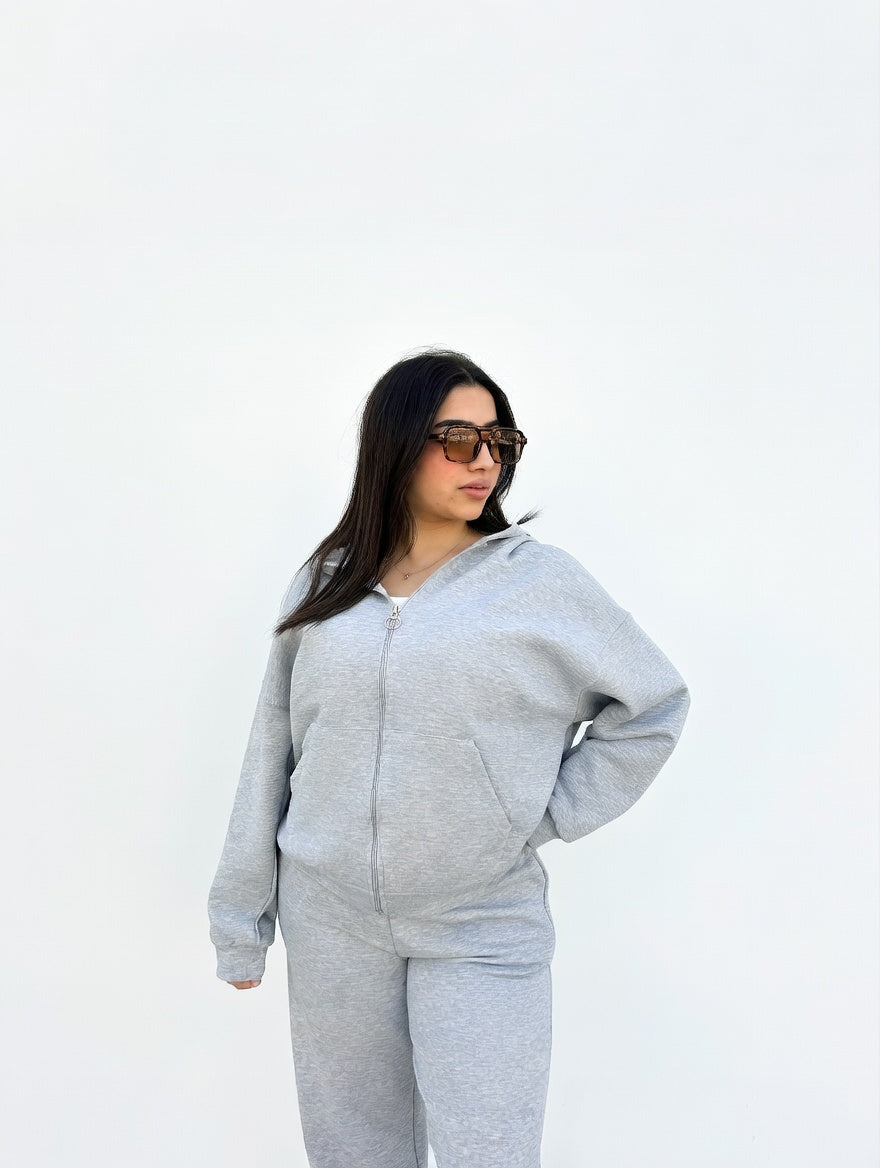 Ensemble Co-ord Lounge Gris Foncé