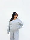 Ensemble Co-ord Lounge Gris Foncé