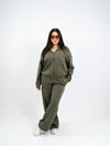 Ensemble Co-ord Lounge Vert Militaire Clair